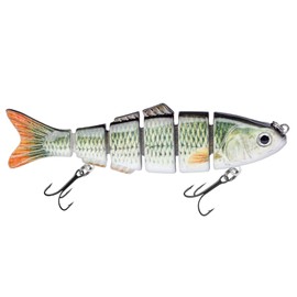 Wobbler Artificial Bait Fishing Trout Bait Fishing Accessories Spinner Jerkbait Ideal for Predator Fishing for Pike, Perch, Zander, Cod, Catfish, Colour: Red Feather