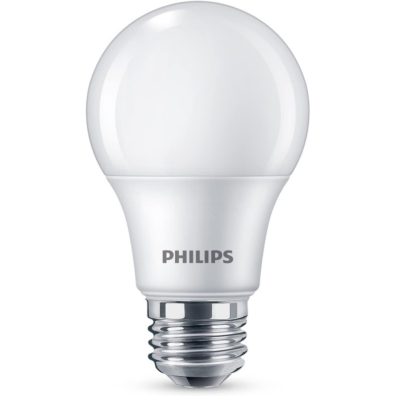 Philip LED Basic Frosted Spiral A19, Non-Dimmable, Eye Comfort Technology,