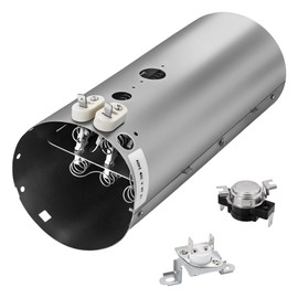Dryer Heating Element Kit Fit for Frigi-daire/Electro-lux FAQE7001LW0 FAQE7001LW1 FAQE7011KR0 FAQE7011KW0 FAQE7011LW0 FAQE7017KN0 FAQE7073KW0 FAQE7077KW0 FAQE7111LW0 FAQE7111LW1 FARE1011MW1