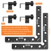 90 Degree Positioning Angle, Preciva Right Angle Aluminum Alloy Clamps