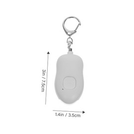 CIYODO 1pc Personal Emergency Alarm with LED Flashlight Device Tool for Women Lightweight Pendant for for Outdoors and Emergencies