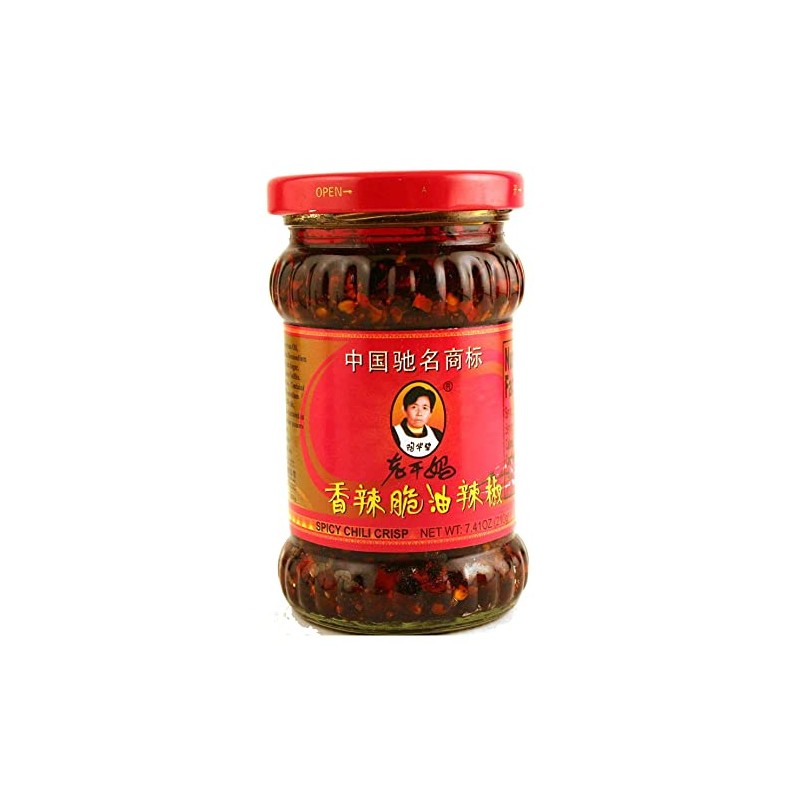 Spicy Chili Crisp Sauce 7.41oz/210g, Pack of 4 with 1