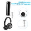 KOMBIUDA Adjustable Headset Hanger and Drink Holder Multipurpose Under Desk