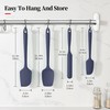 Lilybeam 600ºF Heat Resistant Spatulas, High Heat Food Safe Semless