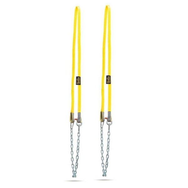 Spud, Inc. Suspension Straps | Safety Straps | Ideal for Monolifts - Yellow