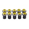 Screen Bolts Set of 10 Wellnut Windshield Screws with Hex