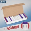 Everest Media Solutions 45° Angled CAT6 Keystone Jack in Purple