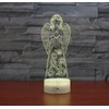 SUPERHONGJIHAO Night Light for Children, 3D Angel LED Lamp with