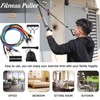 11 Pcs/Set Puller Multi-functional Muscle Strength Yoga Training Rope Resistance