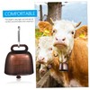 CAXUSD Farm Animal Bells Set 12x 35mm Metal Cow Bells
