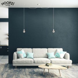 Hoopzi - Pendant Light 2 Flamming - 2.5 m Textile Cable - 2 x E27 Socket - Vintage, Industrial for Dining Table, Living Room, Dining Room, Room, Bedroom, Kitchen