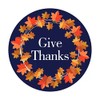 Fedyufook Happy Thanksgiving Give Thanks Party Favor Stickers - 2