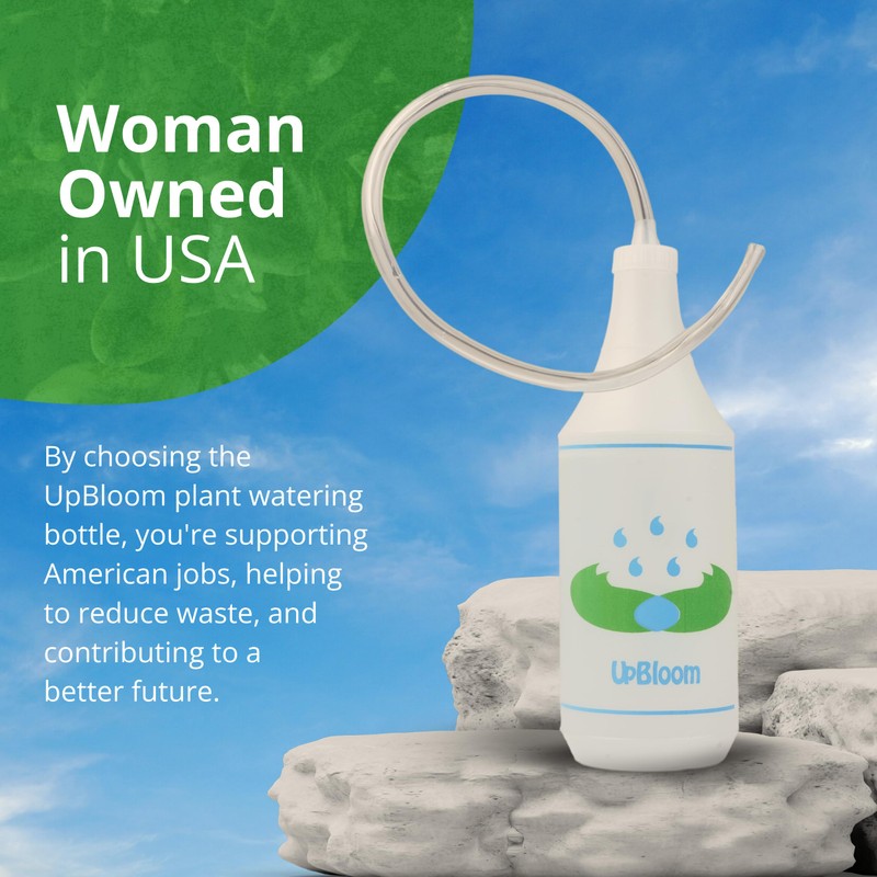 UpBloom - 32 Oz Squeeze Bottle for Hanging Plants, Squirt