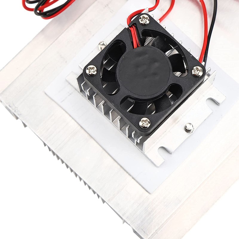 12V 120W Dual-Core Thermoelectric Cooler Peltier Refrigeration Cooling System Kit