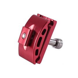 YdseozOA Bicycle Single Nail Sitting Rod Clamp Head Cycling Seat Tube Head Saddle Tube Joint Seat Tube Joint Repair Parts Seatpost Clamps Head （Red）