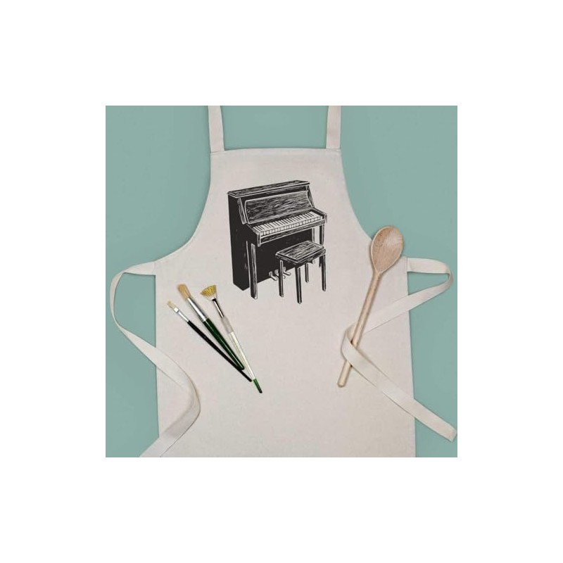 Azeeda 'Piano and Chair' Kid’s Cooking Apron (AP00075666)