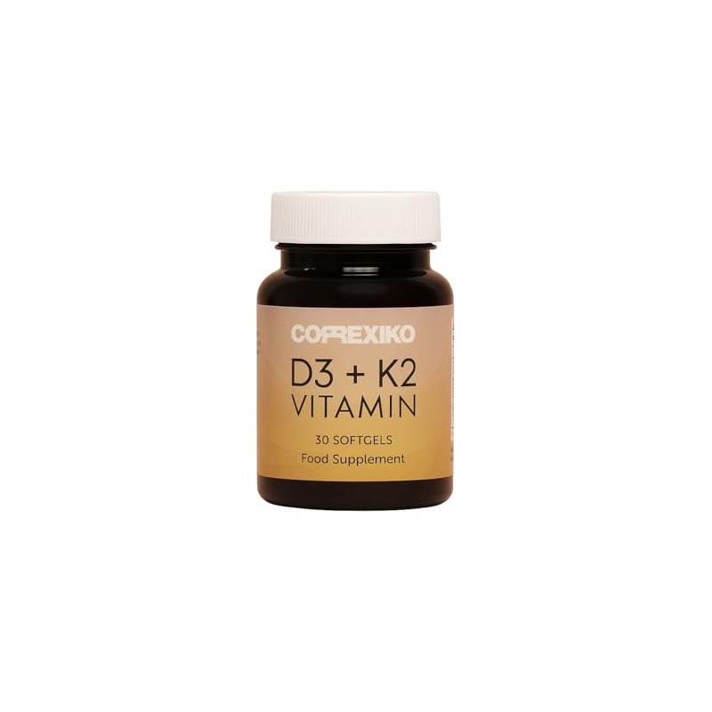 CORREXIKO Vitamin D3 + K12 Soft Gels - High Strength