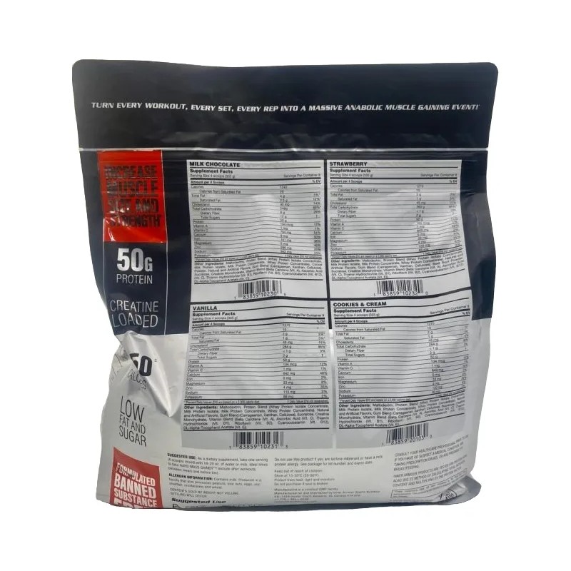 Hard Mass Gainer Ganador De Masa + 50 G Proteína