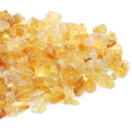 Happy Bomb Citrine Trinket Pack Natural Stone Power Stone for Space Purification, glass Glass Stone