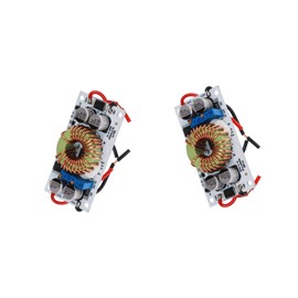 2 Packs 250W DC-DC Boost Converter Module - 10-40V to 10-50V Adjustable, 6A 150kHz Constant Voltage/Current Power Module​