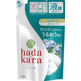 Hadakara Body Soap, Rich Soap Scent, Refill, 12.2 fl oz (360 ml), Set of 2