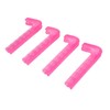 4pcs Ice Skate Guards Antiskid Soft Plastic Adjustable Hockey Skate