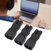 3PCS Comb Power Adapter IEC320 C14 to C15 PVC and