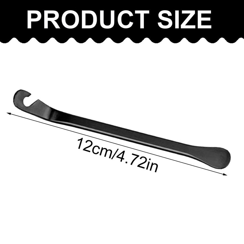 VYIBPDY Bicycle Tyre Lever, 4 Pieces Metal Tyre Levers for