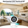 VSTARCAM 2K Wide-Angle Lens Indoor Security Camera for Comprehensive Indoor