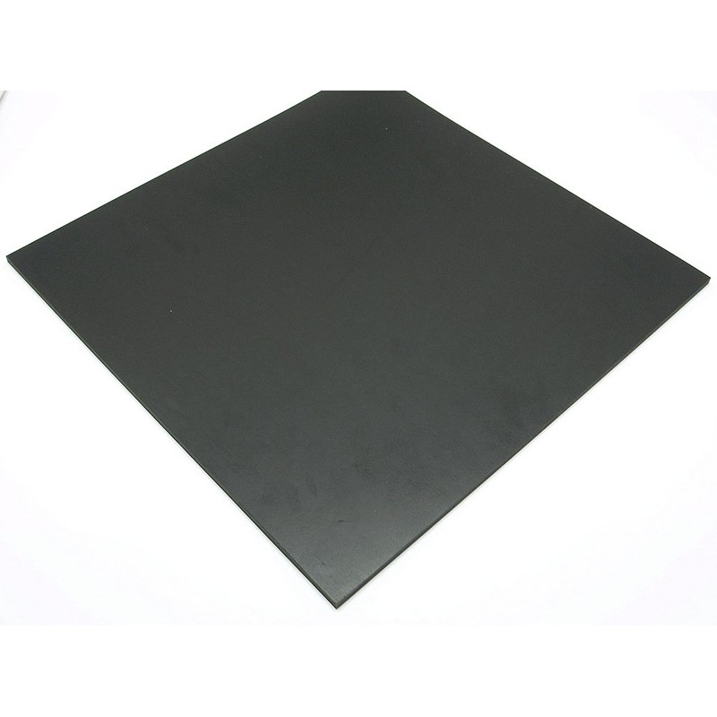 WAKI Rubber Sheet Black Tarp, black