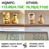 Durable Brass Quick Connect Garden Hose Fittings - 3/4 Inch