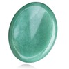 XIANNVXI Green Aventurine Worry Stone Polished Thumb Stone Healing Stone