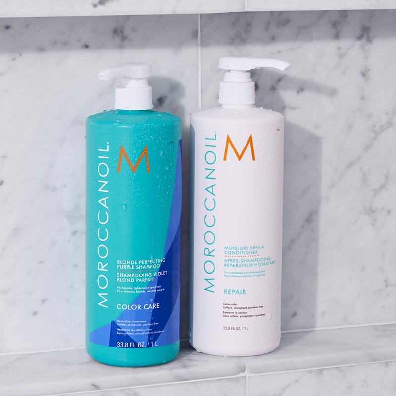 Moroccanoil Moroccanoil Blonde Perfecting Purple Shampoo 33.8 fl. oz.