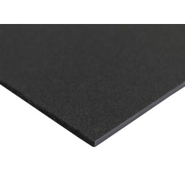 Plastic PVC Foam Board Sheet - Advertising - 24" X 48" - Black - 3MM Thick - Used in Architecture, Indoor & Outdoor Decoration, Furniture, Pos & Pop Signage & Crafts - Lightweight & Water-Resistant