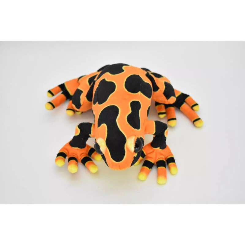 CWG Frog, Orange, Poison Dart, Very Nice Plush Stuffed Animal