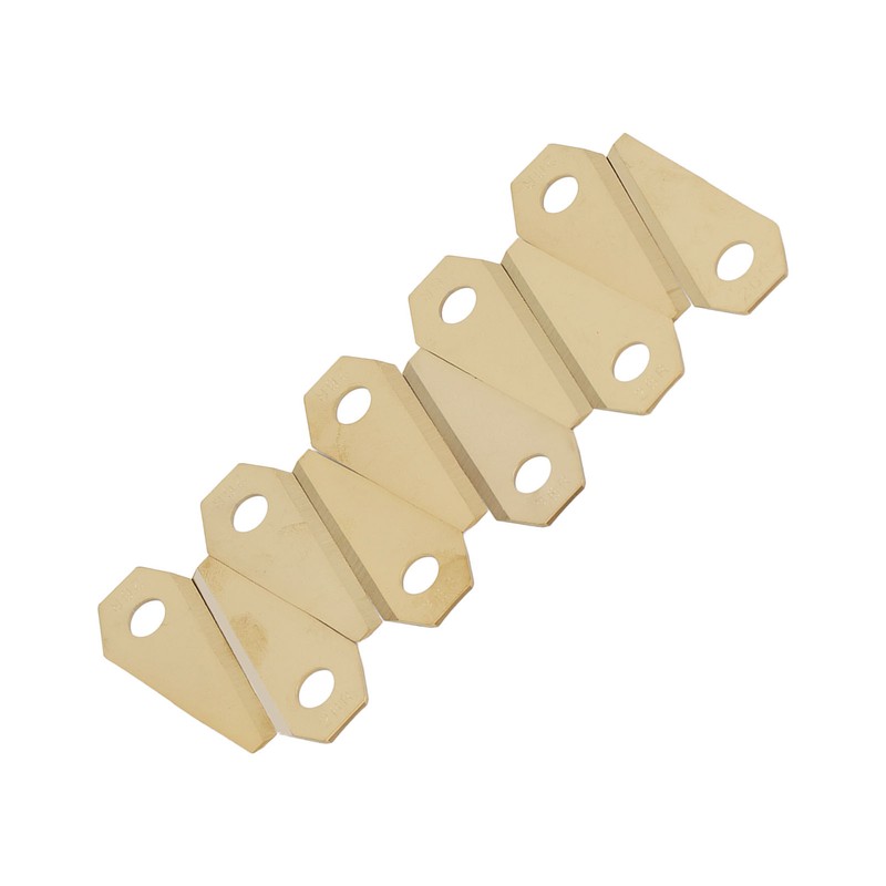 30pcs Robotic Lawnmower Blades Titanium Sturdy Practical Robot Mower Blades