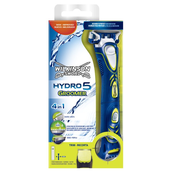 Wilkinson Sword Hydro 5 Groomer Men's Razor with trimmer and