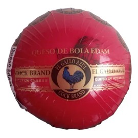 Queso De Bola Edam 1.5kg Gallo Azul Envío Gratis