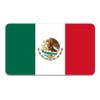 Mexico Flag - 3" Vinyl Sticker - for Car Laptop