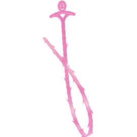 2 Pack 25 Inch Drain Snake,Hair Clog Remover Sink Unblocker Snake,Reusable Shower Drain Unblocker Tool,Drain Snake for Shower,Kitchen,Sink,Bathroom (Pink)