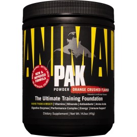 Suplemento en polvo Universal Nutrition Animal Pak - Naranja triturada - 30 porciones