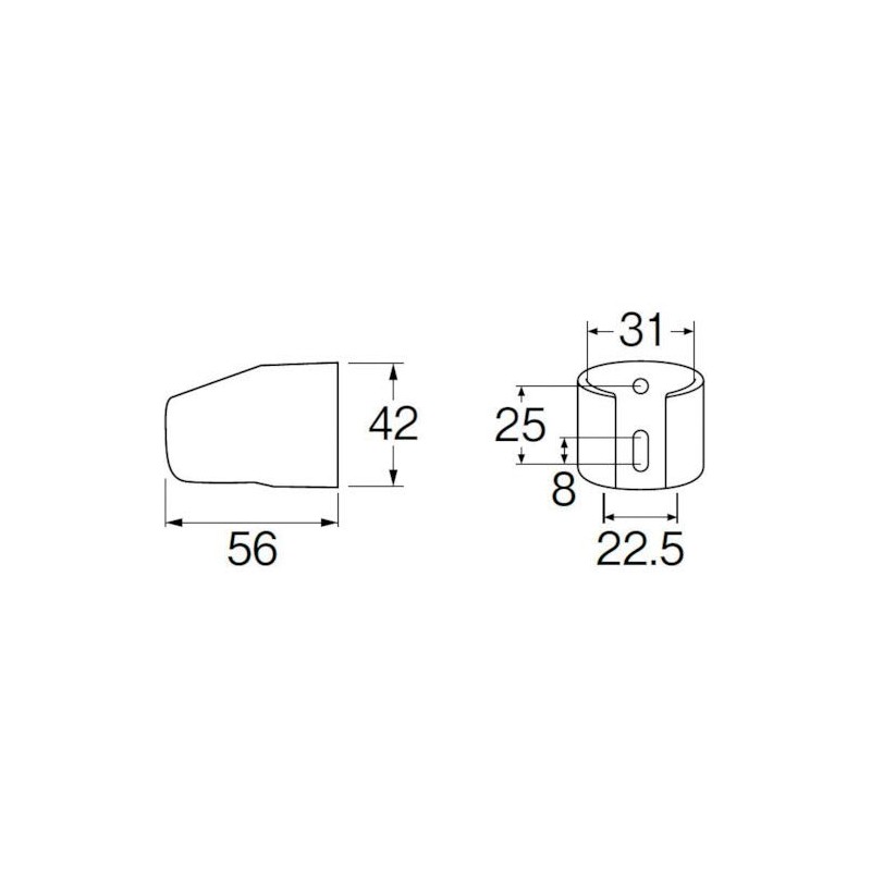 SANEI PS32-85-C PC Shower Hanger with Screw Position, Adjustable Screw