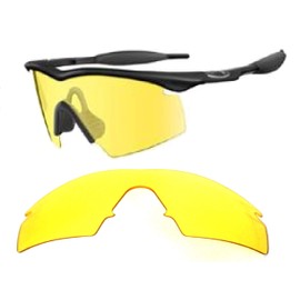 Galaxy Replacement Lenses For Oakley M Frame Strike Yellow Night Vision