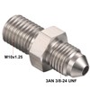 Podavelle 3AN Male to M10x1.25 Male Stainless Steel Brake Fitting