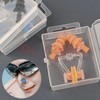 The Ondam Swimming Earplugs Set for Adults & Kids Swimming Stretch Cord Black 4ea