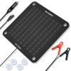 ECO-WORTHY 10W Solar Car Battery Charger Maintainer 12V Waterproof Solar