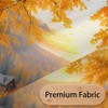 Fall Shower Curtains for Bathroom, Pathway in The Woods Autumn