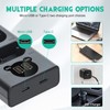 Kimaru LP-E12 Battery Charger, Double Slot LP-E12 Charger for Canon