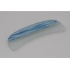 BLAZEK Antibacterial Glass BOW Nail File (Blue)