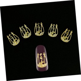 FOMIYES 20pcs Nail Art Charm Decorations Nail Charms Manicure Decor DIY Manicure Ornament